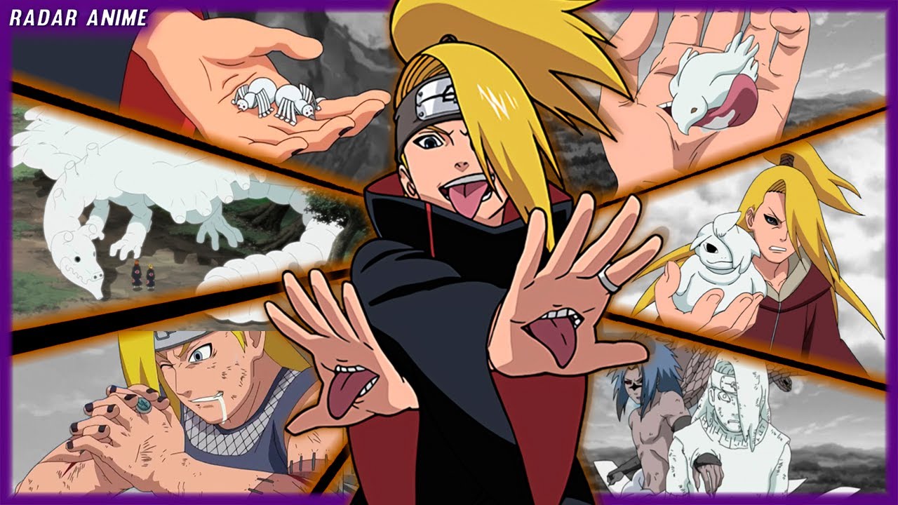 TODOS OS PODERES DO DEIDARA