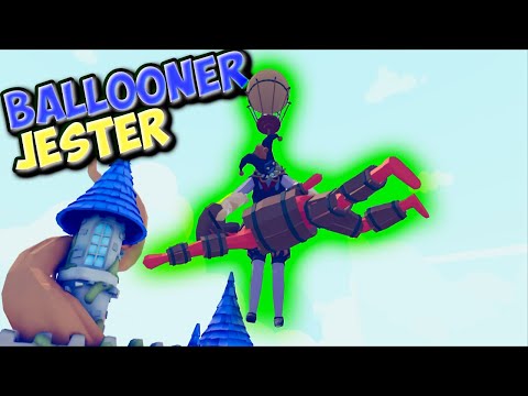 Ballooner Jester vs Every Faction + Bonus - TABS MODS Wild West Faction Update