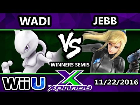 S@X 177 - SS | Wadi (Mewtwo) Vs Jebb (ZSS) - SSB4 Winners Semis - Smash for Wii U - Smash 4
