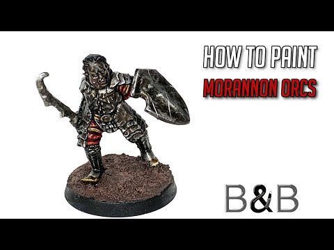 How to Paint Morannon Orcs