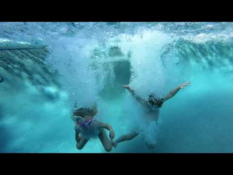 Jax and Peanut Waterfall jump 4K