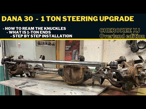 Dana 30 - DIY 1 ton OTK steering setup!
