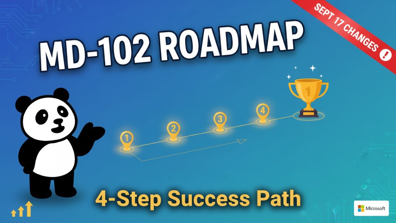 How To Pass The Microsoft MD-102 Exam Easily!