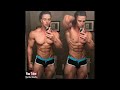 Bodybuilding Muscle Model Tyson Dayley WBFF Pro Posing Flexing Styrke Studio