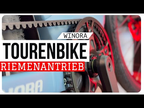 ☀️ Klasse Einsteiger Ebike mit Gates Riemen und BOSCH Performance von WINORA