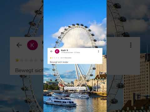 Wart ihr schon mal am London Eye? 🤪#passionisland #londoneye #london #reisetipps #traveltips