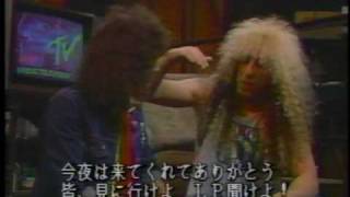 Heavy Metal Mania ~Dee Snyder(Twisted Sister) & Dave Meniketti(Y&T) Talk~