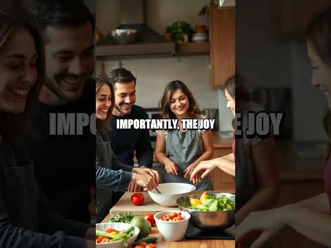 Animated Characters Teaching Basic Cooking Skills to Kids