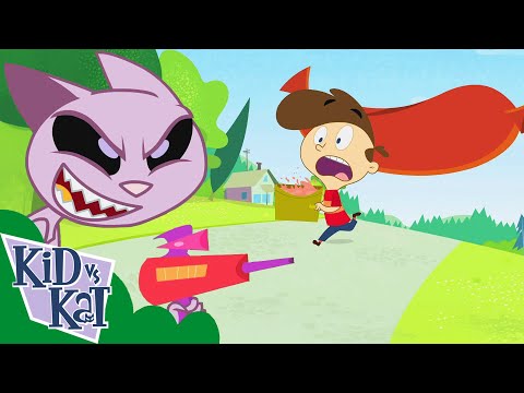Hot dog day! | Kid vs. Kat - WildBrain | Movies for Kids