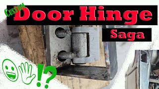 Trial and Error Custom Door Hinges 1936 Chevy Truck on 1999 Chevy S10 Frame Episode 033 Project 36GT