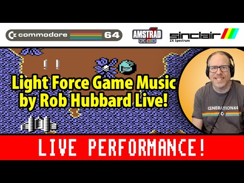 Rob Hubbard's Lightforce played by ear!