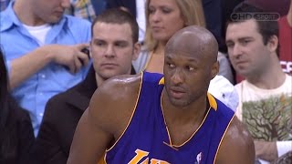 Lamar Odom Full Highlights vs Cavaliers 2009.02.08 - 28 Pts, 17 Rebs #PrayersForLamar