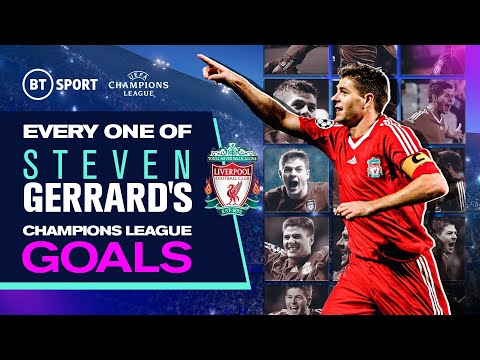 Gerrard's goals at 3:38 in video
