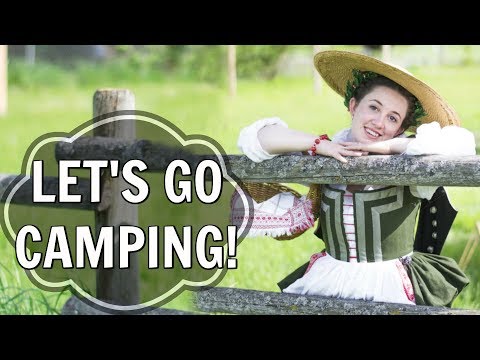 Come with me to a Medieval Camping Event! (SCA Vlog!)