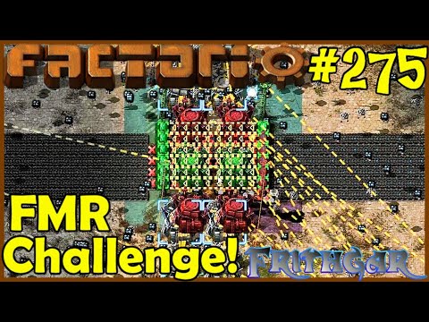 Factorio Million Robot Challenge #275: Megabelt Under The Roboports!