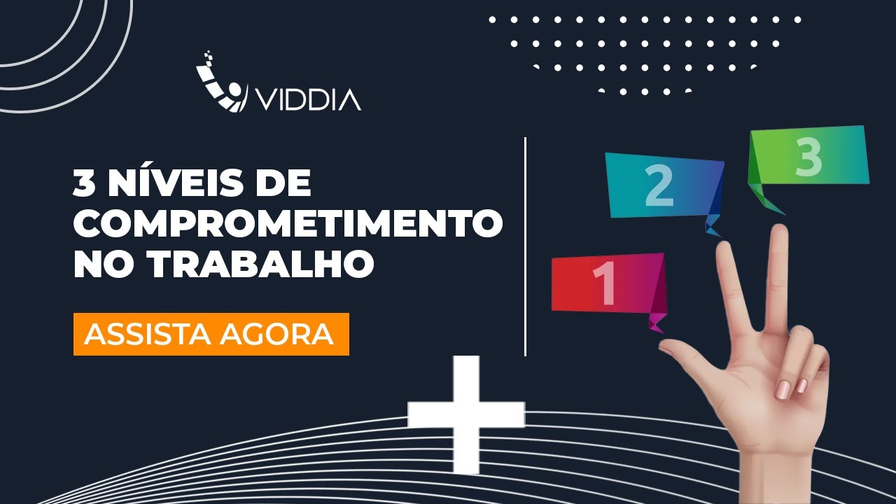 3 níveis de comprometimento no trabalho