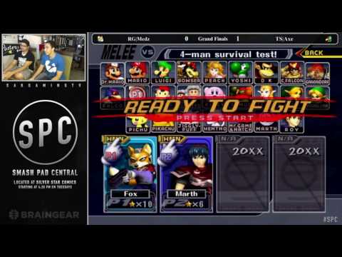 SPC11 Grand Finals - RG|Medz (Fox) vs TS|Axe (Falco/Marth/Pikachu)