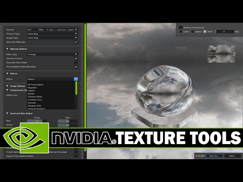 NVIDIA Texture Tools -- A Shockingly Powerful Free Tool!