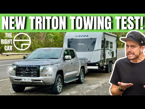 SURPRISE FINDINGS!! 2024 Mitsubishi Triton GLS 4x4 Towing Test Review