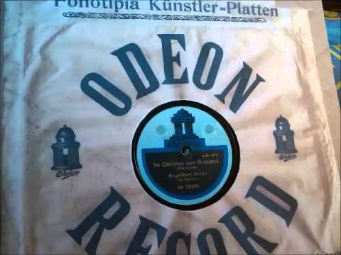 Engelbert Milde, Im Gärtchen zum Rebstock, Vortragslied ca. 1924