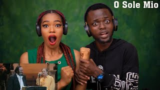 OUR FIRST TIME HEARING Luciano Pavarotti, Bryan Adams - &#39;O Sole Mio (Live) REACTION!!!
