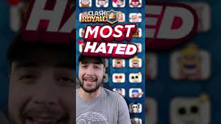 5 of the MOST HATED Emotes in Clash Royale 😡 #shorts