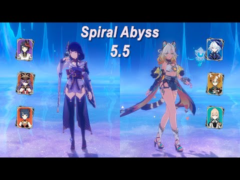 Raiden | Xilonen | Spiral Abyss 5.5 Floor 12 | Genshin Impact
