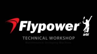 Flypower Technical Workshop Stringing Machine
