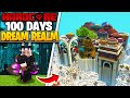 I Survived 100 Days in a DREAM REALM in Hardcore Minecraft
