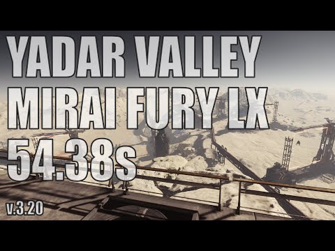 Star Citizen Racing, Yadar Valley AC, Mirai Fury LX, 54.38s