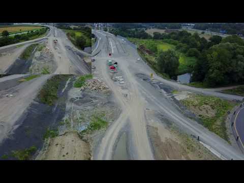 Nordumgehung Bad Oeynhausen A 30 und Löhne neue B 611 am 01.08.2017