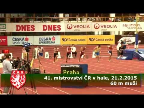 60m muži, HMČR 2015