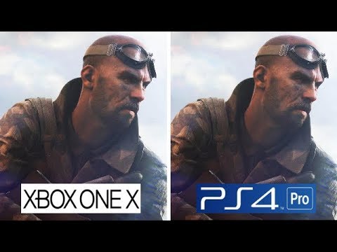 Battlefield V | Xbox One X VS PS4 Pro | Graphics Comparison