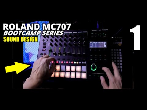 Mc707 Boot Camp Part 1 – Sound Design // Roland Mc-707 Tutorial