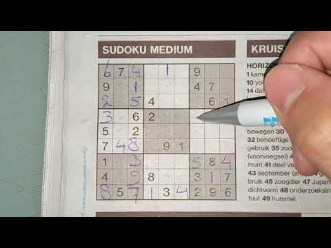 Not so easy this Medium Sudoku puzzle (with a PDF file) 04-23-2019