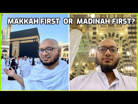 For UMRAH better to go MAKKAH first or MADINAH first? (Practical tips) Vlog Hajj 2026 S3E2