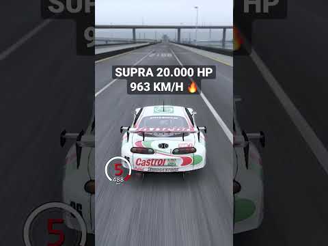 SUPRA 20.000 HP - 963 KM/H #hypercars #bugatti #ferrari #supercars #lamborghini #dragrace
