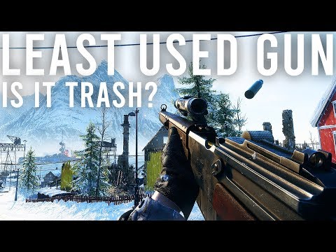 Playing Battlefield with my least used Gun
