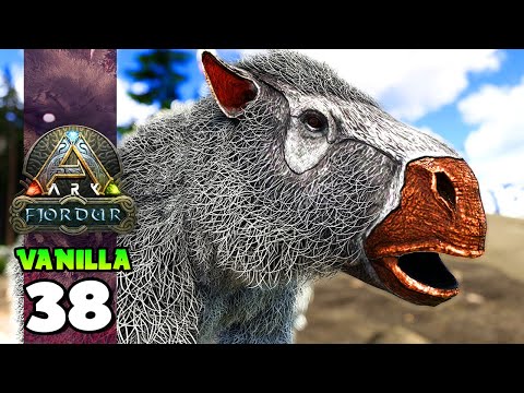 EM BUSCA DE MEGATÉRIOS NO REINO CONGELADO!!! ARK: FJORDUR (VANILLA) 38