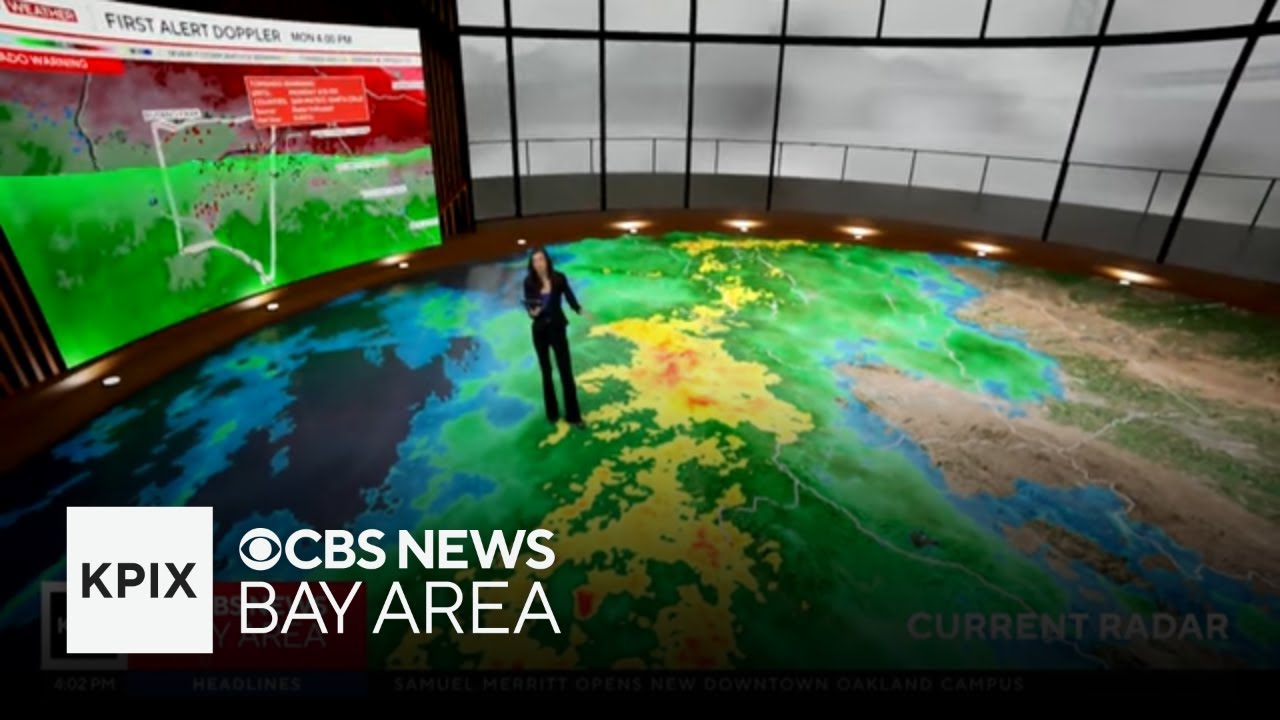 Brief tornado warning in the San Francisco Bay Area