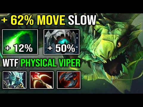 You Can't Move Aways From this Viper | WTF 62% Slow + Physical Full Right Click Daedalus Dota 2