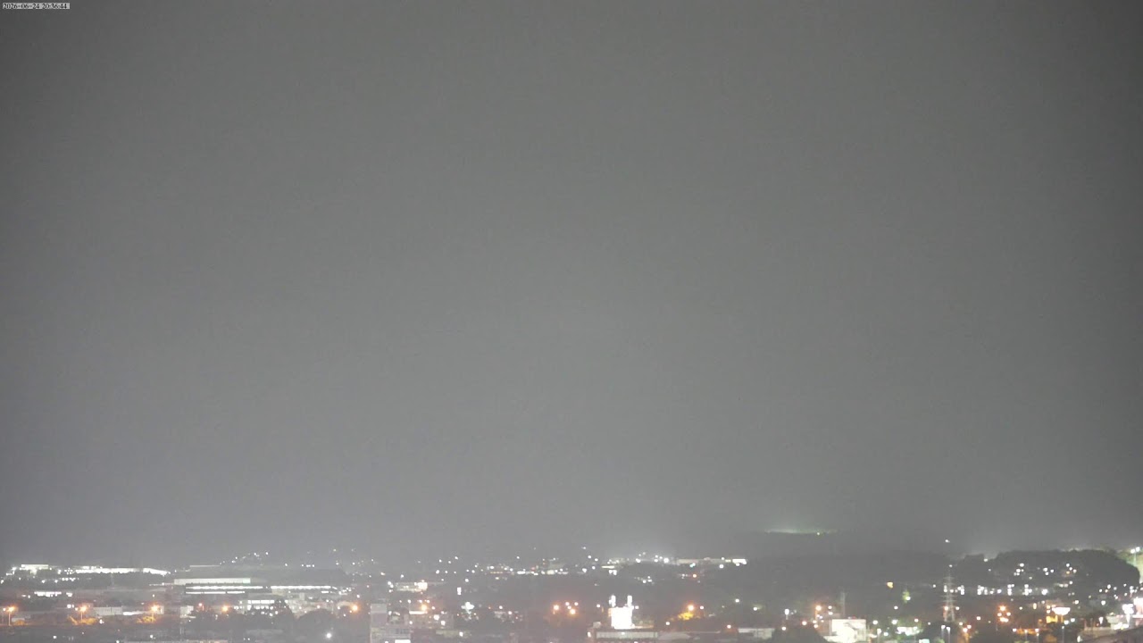 Live webcam view of Mount Fuji from Fuji City