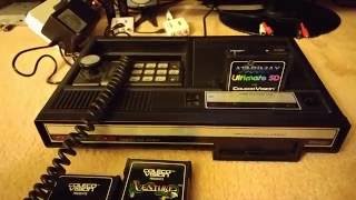 Colecovision and Atarimax Ultimate SD cart.