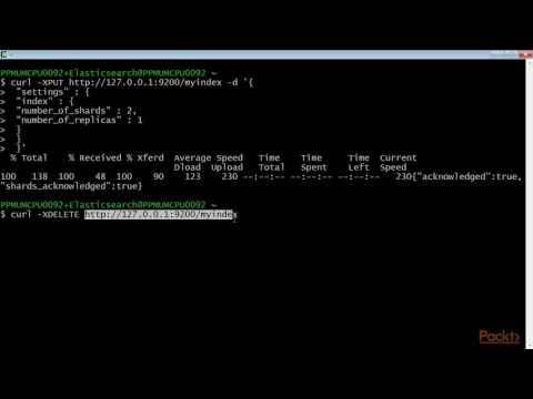 Elasticsearch 5 x Solutions Getting Started Creting Deltng Opening Closing Index| packtpub com