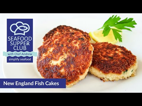 New England Fish Cakes Recipes | Seafood Supper Club
