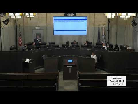 Oklahoma City Council Meeting - March 29, 2022