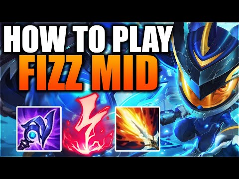 HOW TO PLAY FIZZ & CARRY - Season 12 Fizz Guide | Best Fizz Build & Runes