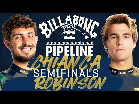 Jack Robinson vs João Chianca | Billabong Pro Pipeline 2023 - Semifinals Heat Replay