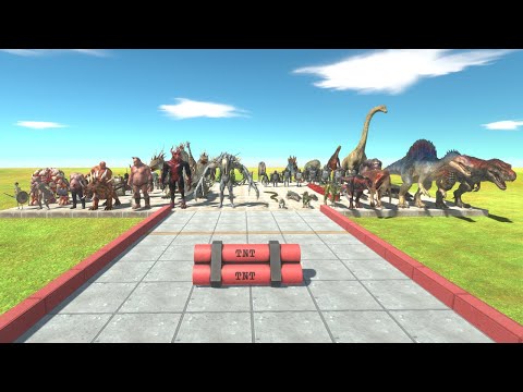 Who is Most Resistant to TNT? - Animal Revolt Battle Simulator