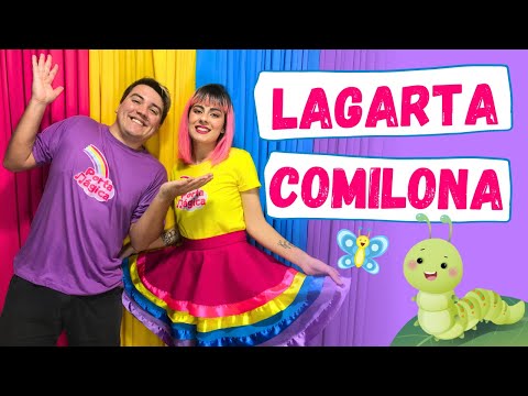 Brincadeira Cantada - Lagarta Comilona | Musicalização Infantil |